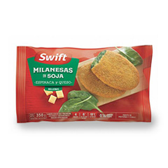 Swift Milanesas Soja Espinaca Queso 330 Grs