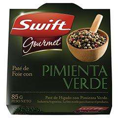 Paté Swift Pimienta Verde x 85 Gr.