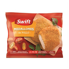 Medallones De Pollo Swift 4 Un 320 Gr