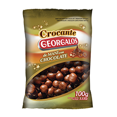 Confites de mani con chocolate Georgalos