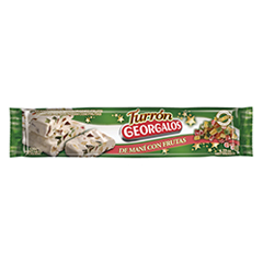TURRON GEORG/MANI FRUTA 120 GR