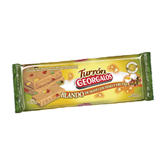 Turron Blando con Yema y Frutas Georgalos