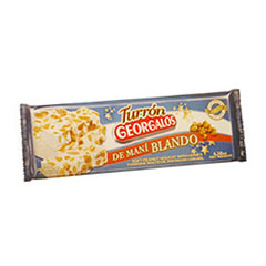 TURRON GEORG/MANI BLANDO/90 GR