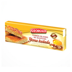 Turron Con Yema Tostada Georgalos 100 Gr