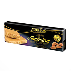 TURRON DE ALMENDRAS TIPO JIJONA X 100G