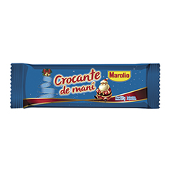 Turron Crocante De Mani Marolio 80 Gr