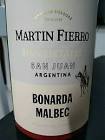 vino martin fierro  