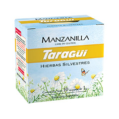 TE TARAGÜI SILV. MANZANILLA X 10 SAQ.