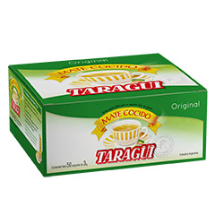 Mate Cocido Taragui  x 50 Saquitos.