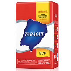 YERBA MATE TARAGÜI ROJA B/POLVO 1KG