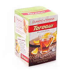 TE TARAGUI DURAZNO NARANJA 20U