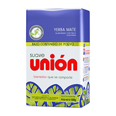 Yerba Mate Union Bajo Contenido De Polvo 500 Grs