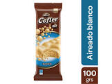 Chocolate Cofler aireado blanco y leche x 100 gr.
