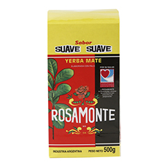 YERBA MATE ROSAMONTE SUAVE 500 GR