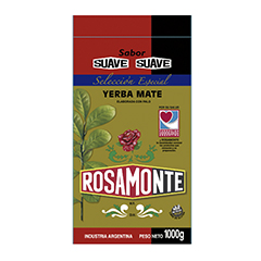 YERBA MATE ROSAMONTE SUAVE ESP. 1KG