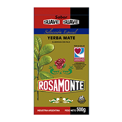 YERBA MATE ROSAMONTE SUAVE ESP. 500G