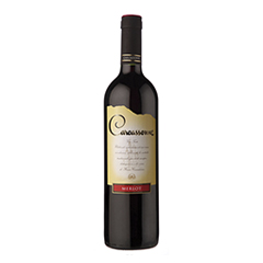 VINO CARCASSONNE VARIETALE MERLOT 750ML