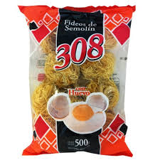Fideos De Semolin 308 X500G