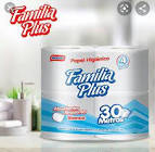 Papel Higienico Familia Plus Blanco 4X30Mt