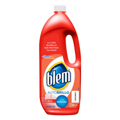 Autobrillo Pisos Blem Rojo Botella 900cm