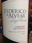 VINO FCO ALVEAR LAGAR PRIV. CAB.SAUV. 750CC