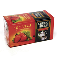 Te En Saquitos Ensobrados Frutilla Green Hills 25 Un