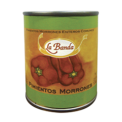 Pimiento Morron Entero La Banda 185 Gr