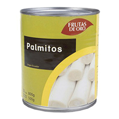 PALMITO FRUTAS DE ORO 800GR