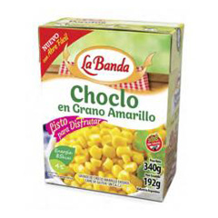 Choclo En Grano Amarillo La Banda 340 Gr