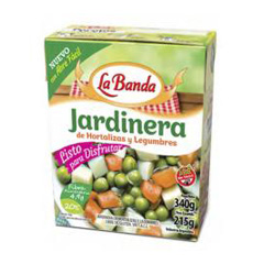 Jardinera Hortalizas Y Legumbres Sin Tacc La Banda 500 Gr