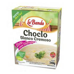 Choclo Blanco Cremoso Brick La Banda 340 Gr