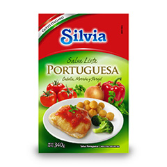 Salsa Portuguesa Doypack Silvia 340 Gr