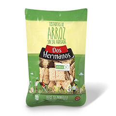 Tostada De Arroz Sin Sal Dos Hermanos 126 Gr