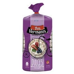 Galletitas De Arroz Dulce Dos Hermanos 100 Gr