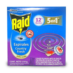 ESPIRALES RAID MOSQUI/C-F/12U