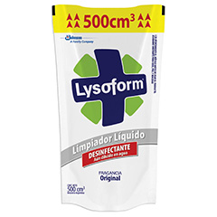 Desinfectante Lysoform Líquido Original x 500 Cm3.