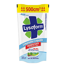 Desinfectante Lysoform Líquido Aire De Montaña x 500 Cm3.