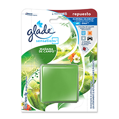 Aromatizante Glade Sensations Repuesto Mañana de Campo gel x 8gr