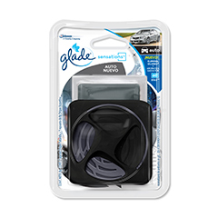   Aromatizador Electrico Con Difusor En Gel Man?Ana De Campo Glade Glass Scents Car 8 Gr 