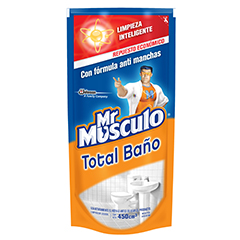 Limpiador Mr. Músculo Total Baño x 500 Ml