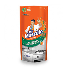 Limpiador Mr. Músculo Total Cocina x 450 Ml.