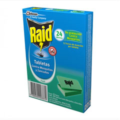 Raid Tabletas Mosquitos