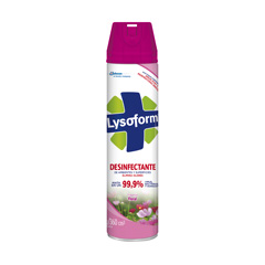 Desinfectante De Ambientes Lysoform Floral Aerosol X 390Ml
