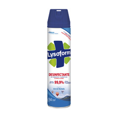Desinfectante Lysoform Aire De Montaña Aerosol X 390 Ml
