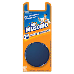 Bloque Para Mochila De Baño Mr Musculo  3 en 1