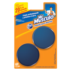 PASTILLA P/INOD. MR.MUSCULO 3 EN 1 2 X 40G