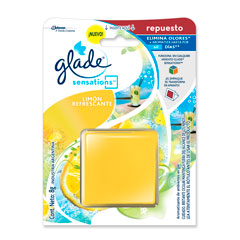 Aromatizador Glade Sensations Glass Repuesto Limón