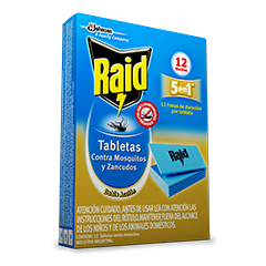 Tabletas Raid  X 12 Unidades