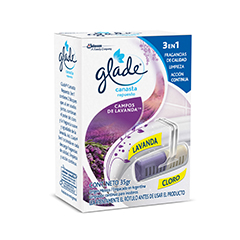 REP.GLADE CANASTA 3 EN 1 35G 2 BARRITAS LAV.