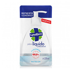 Jabon Liquido Refresh Repuesto Lysoform 250 Ml